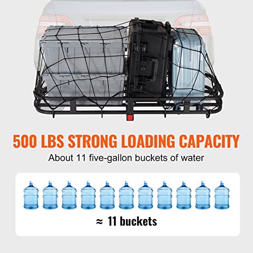 53 x 19 x 5 in Hitch Cargo Carrier