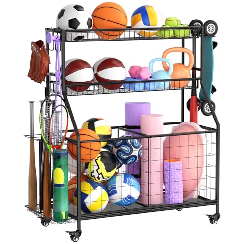 Sports Equipment Garage Organizer
