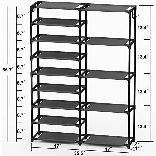 9 Tier Shoe Rack Organizer