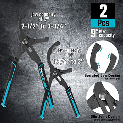 8 Piece Oil Filter Swivel Wrench Set
