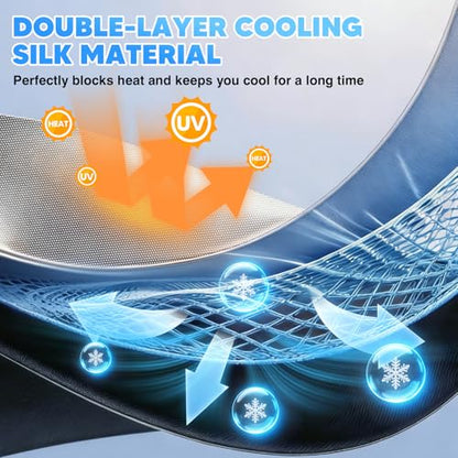 Ice Crystal Windshield Sun Shade Umbrella for 【F150 F