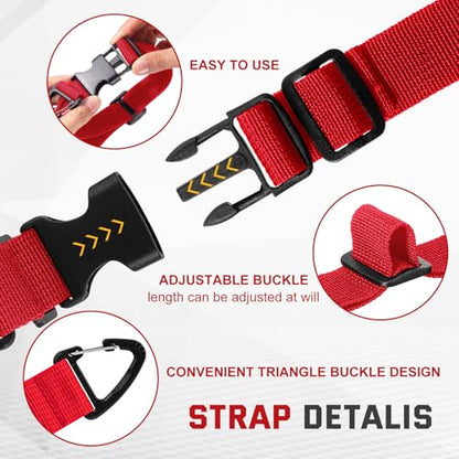 6 Pack Adjustable Extension Cord Holder Straps (6 Count)