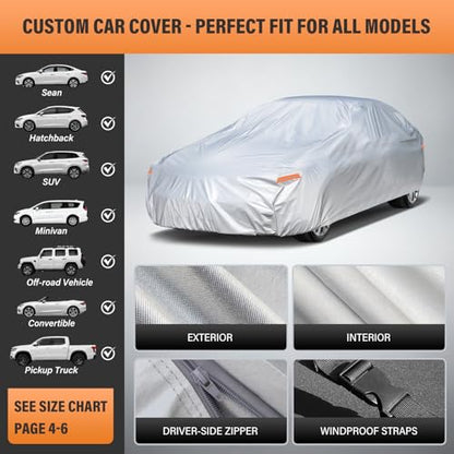 Coupe Car Cover Waterproof All Weather