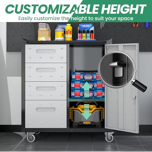 Garage Tool Cabinet Set