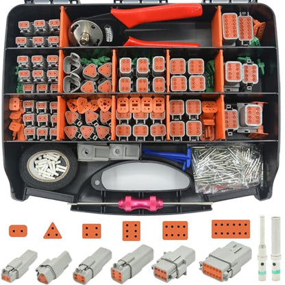 378 PCS DT Deutsch Series Waterproof Connector Kit