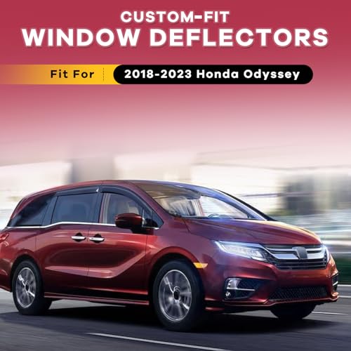Rain Guards Window Visors Fits for 2018