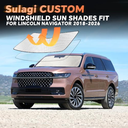 Windshield Sun Shade for Lincoln Navigator 2018