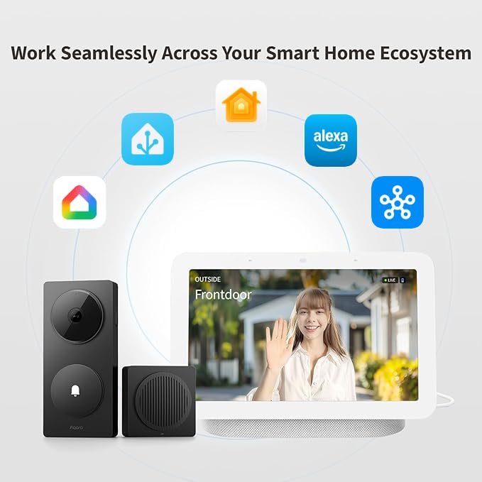 Smart Doorbell Camera G410 with Chime