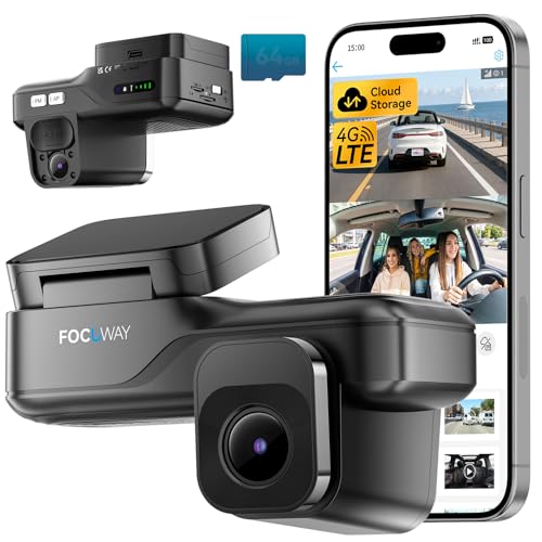 4G LTE Dash Cam with Live View