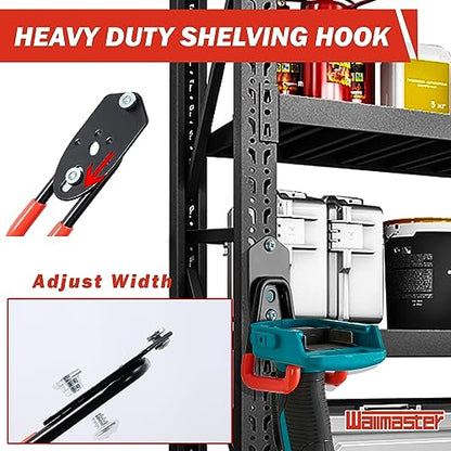 Garage Hooks Organizer Kit
