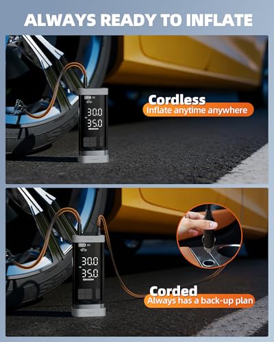 Dual Cylinder Portable Tire Inflator