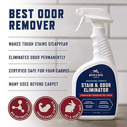Rocco & Roxie Enzyme Stain & Odor Eliminator (128 Fl Oz)