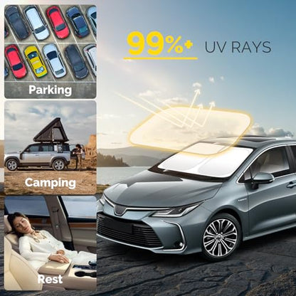 Windshield Sun Shade Compatible with 2020