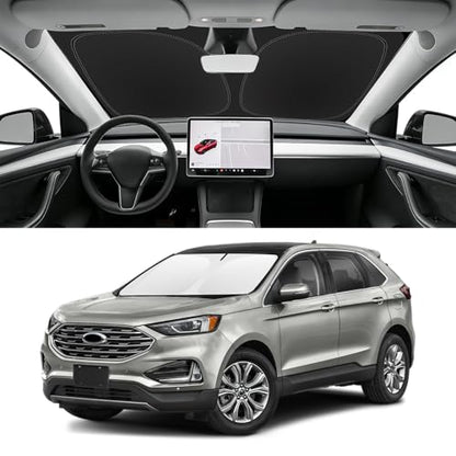 Custom Fit Windshield Sun Shade for Ford Edge 2015