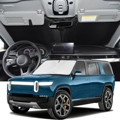 Windshield Sunshade for Rivian R1S 2022