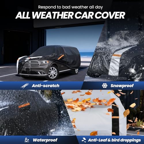 Multi Layer Car Cover Custom Fit for Dodge Durango