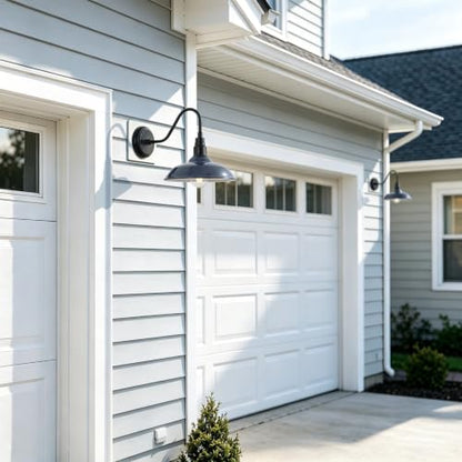 10in Outdoor Barn Light Gooseneck Outdoor Light Fixture