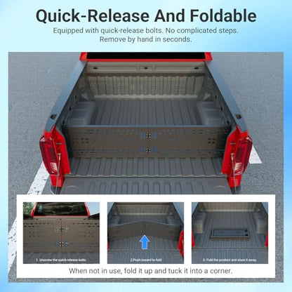 Truck Bed Divider Compatible with 2019