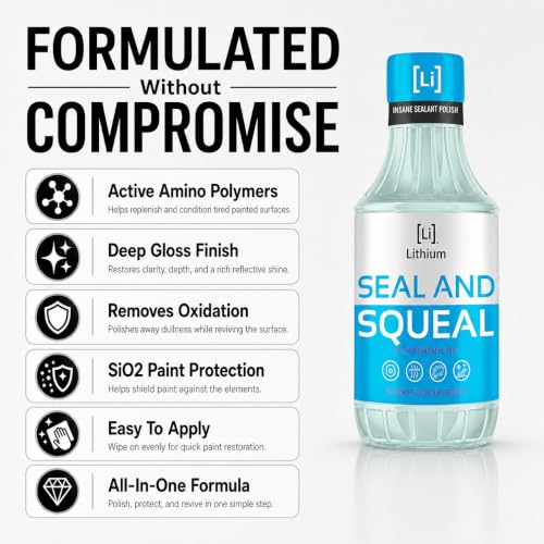 Lithium Seal and Squeal Car Paint Restorer (16 Ounce)