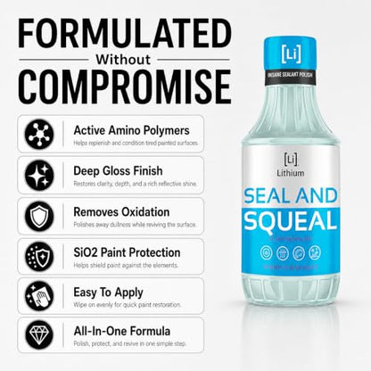 Lithium Seal and Squeal Car Paint Restorer (16 Ounce)