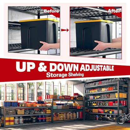 60" W Garage Shelving (2 Count)