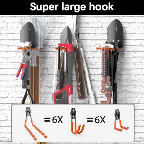 Heavy Duty Garage Wall Hooks 20 Pack (20 Count)