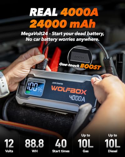 4000A Jump Starter