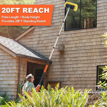 12FT Car Wash Brush with Long Handle