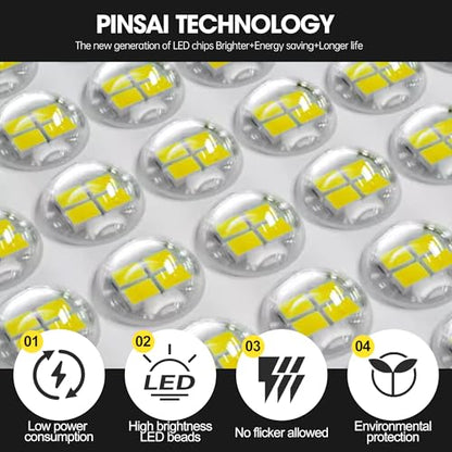 2 Packs LED Garage Light (2 Count)