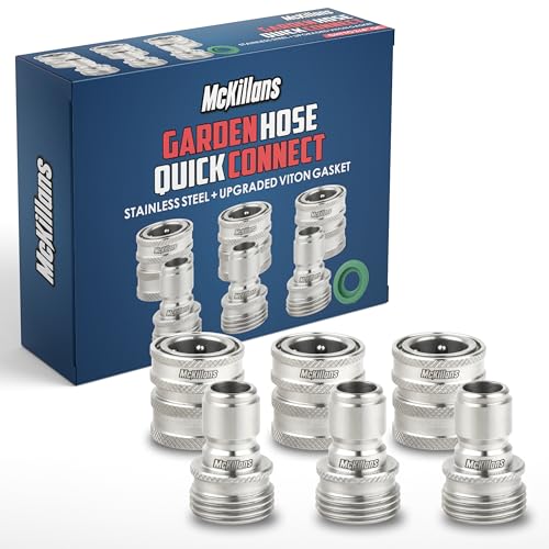 Water Hose Quick Connect [UNIVERSAL FIT] 3 Pack