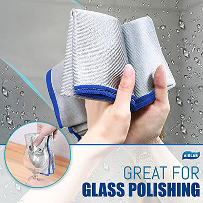 Glass Polishing Streak Free Miracle Cleaning Cloth (8 Count)