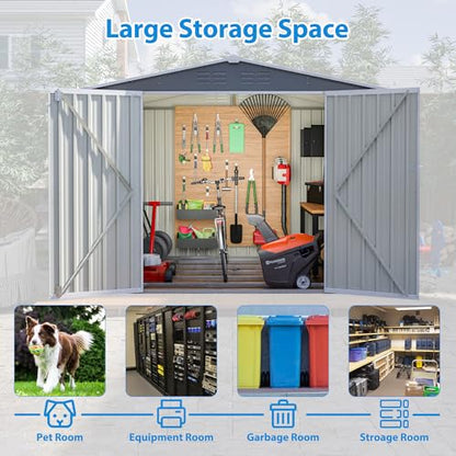 Metal Outdoor Storage Shed