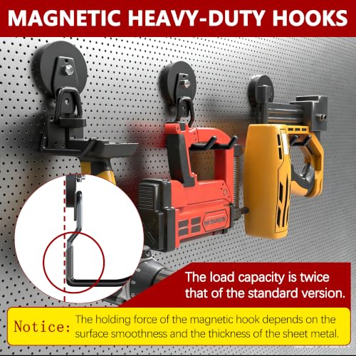 Heavy Duty Magnetic Hooks (4 Count)