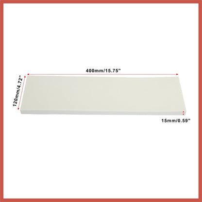 ACROPIX 400x120x15mm 2pcs Car Garage Wall Guard Door Bumper Protector Anti Collision Waterproof White Car Parts
