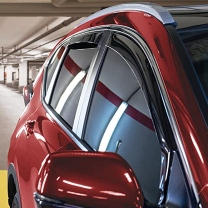 in Channel Extra Durable Rain Guards for Honda CR (4 Count)