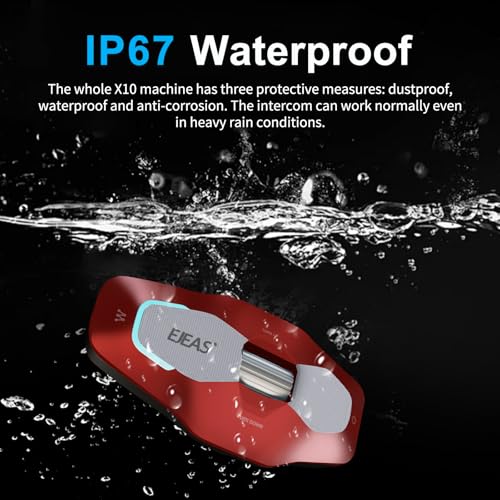 X10 Motorcycle Helmet Bluetooth Headset Speakers Headphone