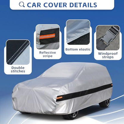 10 Layers SUV Car Cover Custom Fit for GMC Yukon XL