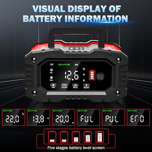 20 Amp Car Battery Charger
