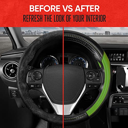 SportDrive Faux Leather Steering Wheel Cover