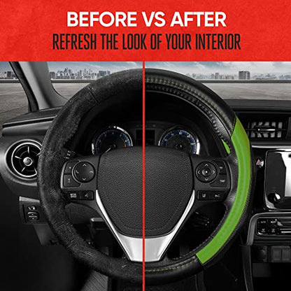 SportDrive Faux Leather Steering Wheel Cover
