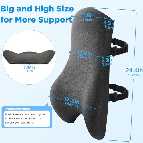 High Back Support Pillow for Office Chair