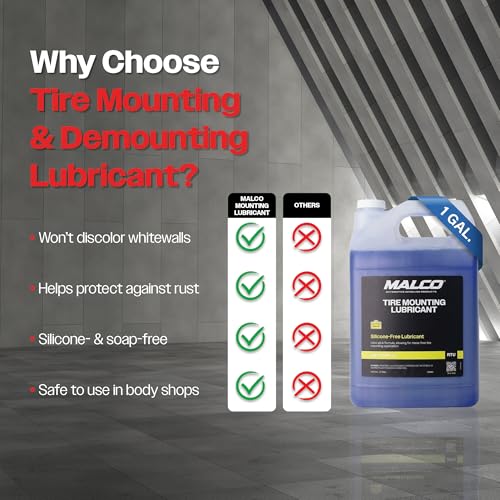 Tire Mounting and Demounting Lubricant with Applicator