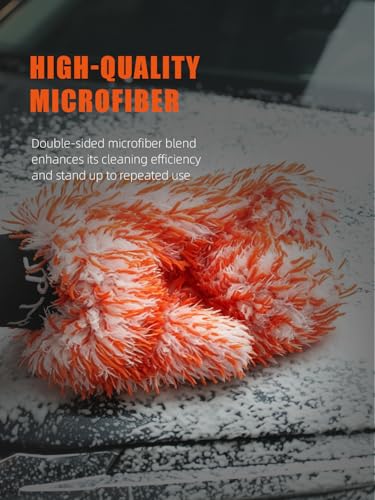 Microfiber Car Wash Mitt (3 Count)