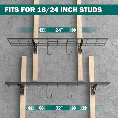 Garage Wall Shelves (2 Count)