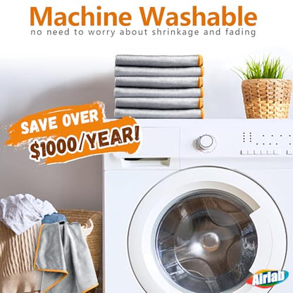 Glass Polishing Streak Free Miracle Cleaning Cloth (6 Count)