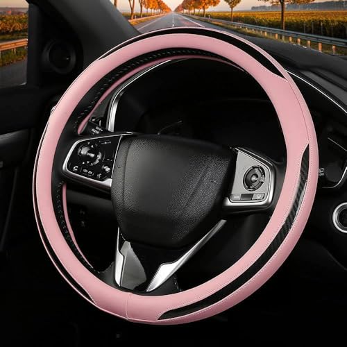 New Leather Car Steering Wheel Cover