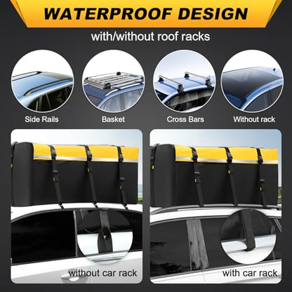 Rooftop Cargo Carrier Bag Waterproof 20 Cubic Feet