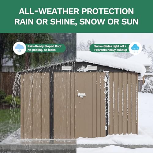 10x12 FT Outdoor Storage Shed