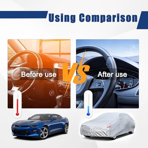 6 Layers Waterproof Car Cover for Chevrolet Chevy Camaro 2010