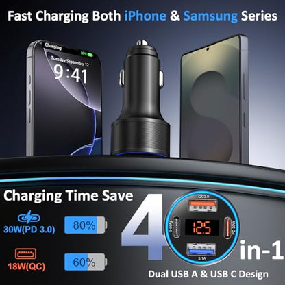 USB C Car Charger